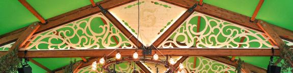 Oktoberfest festival tent Schützenlisl® folk singer's tent at the Oidn Wiesn: The festival host family